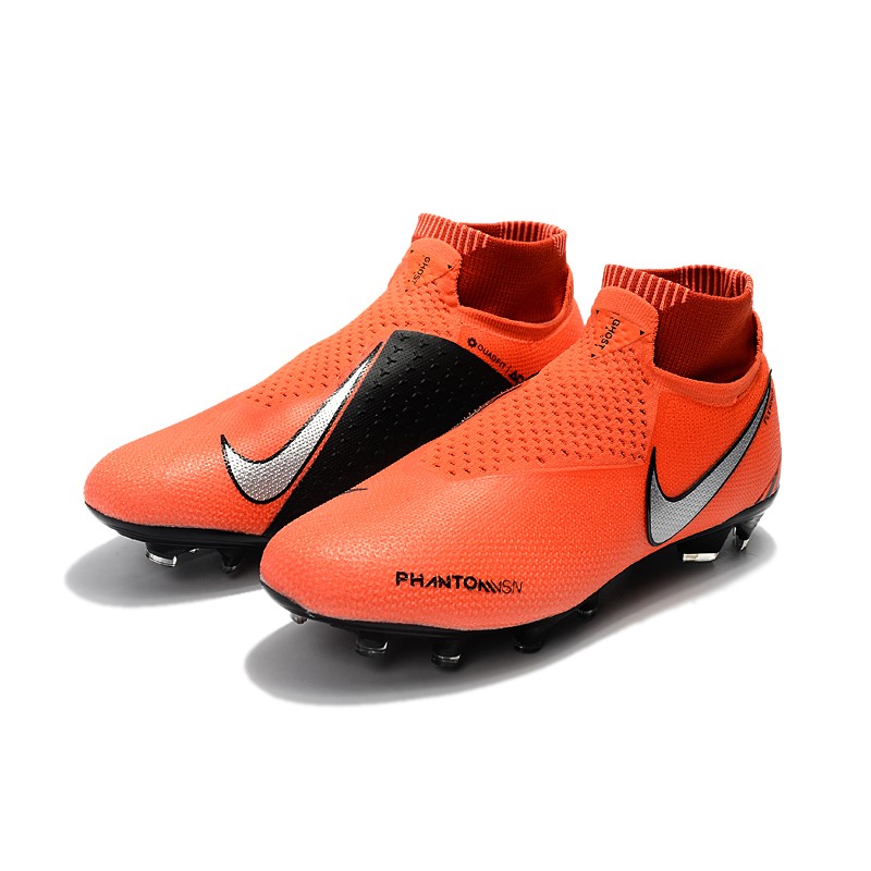 Nike Phantom VSN Elite DF FG oranžový Černá stříbrný